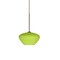 Besa Lighting Peri Cord Pendant, Chartreuse, Bronze Finish, 1x50W Halogen 1XT-541035-BR - alternate 1